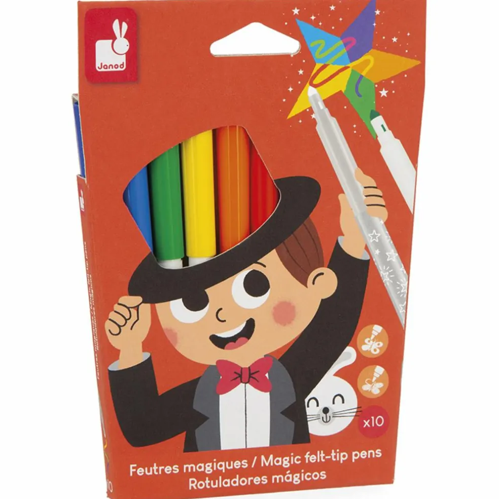 Lot de 10 feutres magiques
