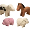 Lot de 4 figurines animaux de la ferme