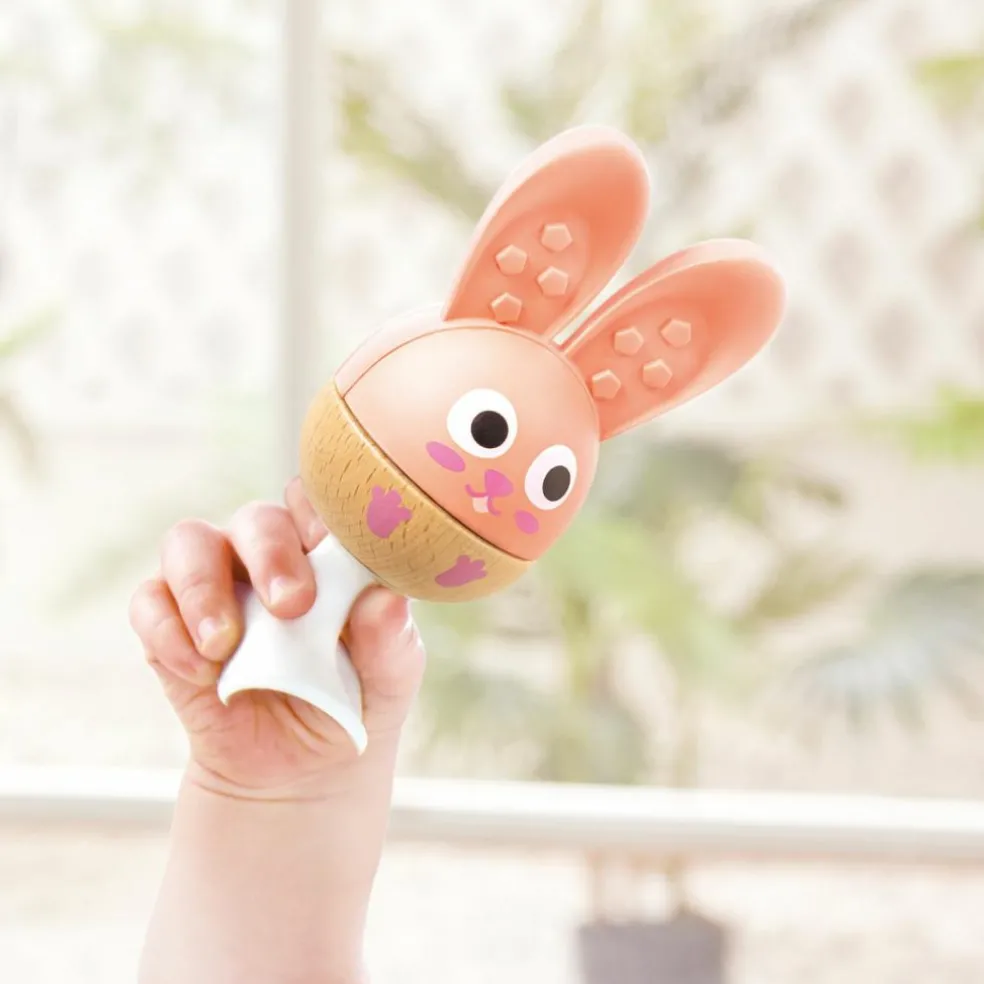 Lot de 3 hochets à ventouse Animaux