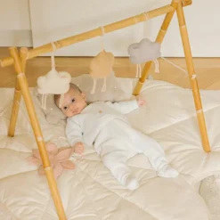 Lot de 3 jouets à suspendre bamboo Little sheep