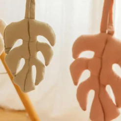 Lot de 3 jouets à suspendre bamboo Monstera