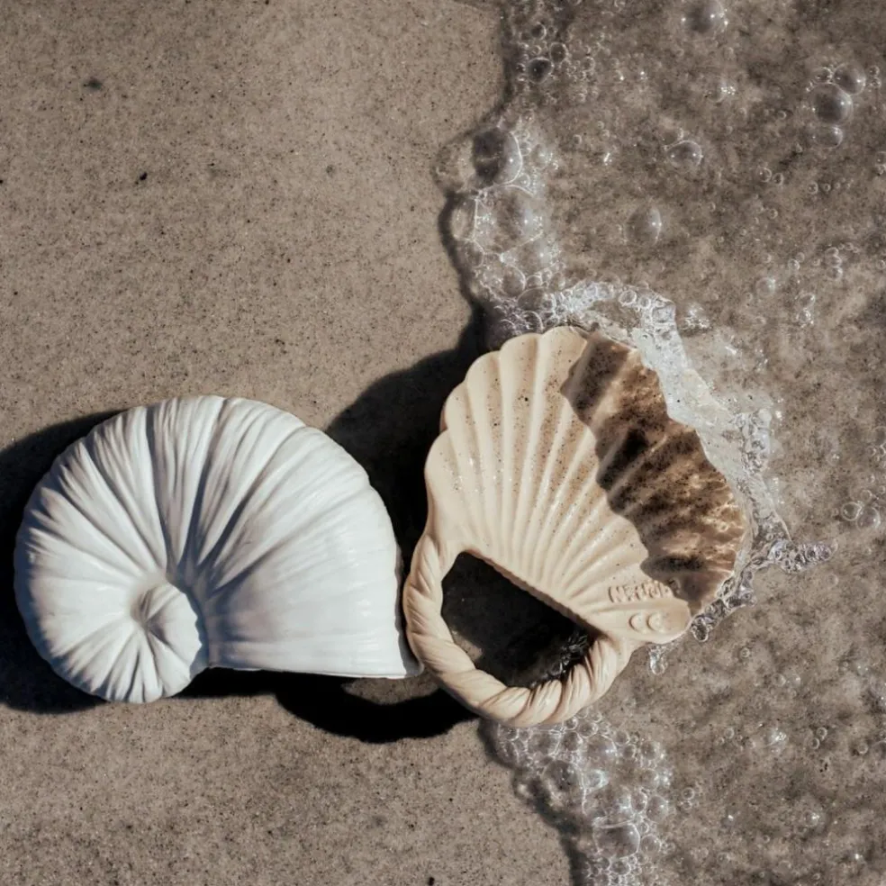 Lot de 2 jouets de dentition Ocean and Shell