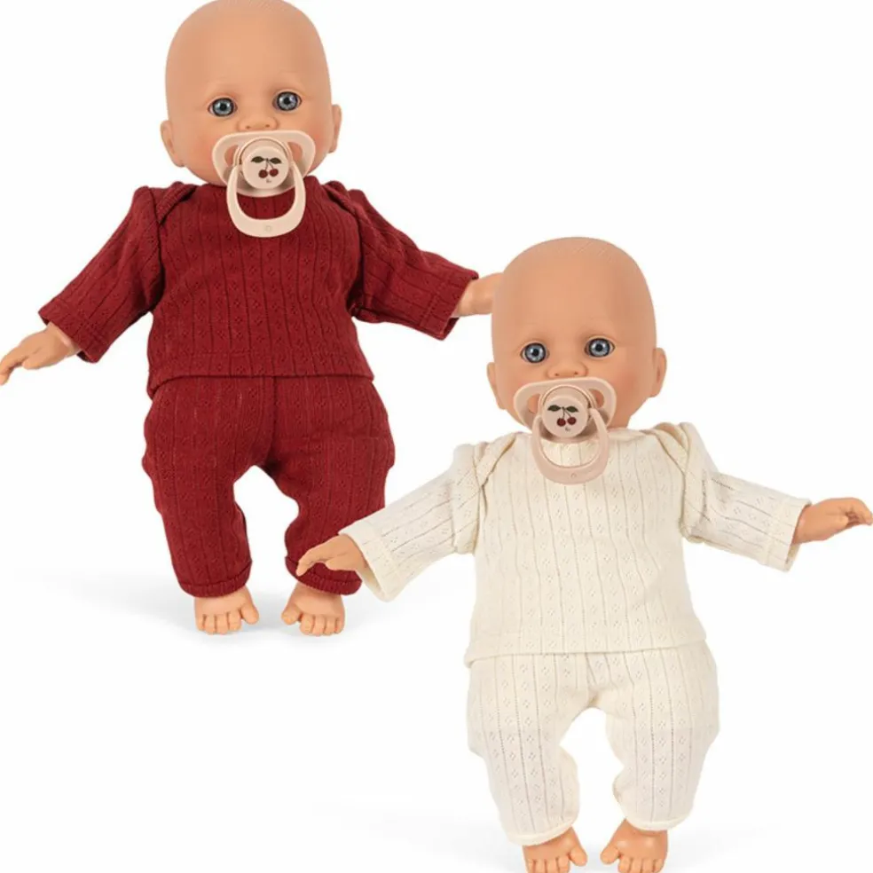 Lot de 2 poupons Bobo et Bobbie