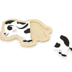 Lot de 4 puzzles évolutifs Ferme (14 pièces)