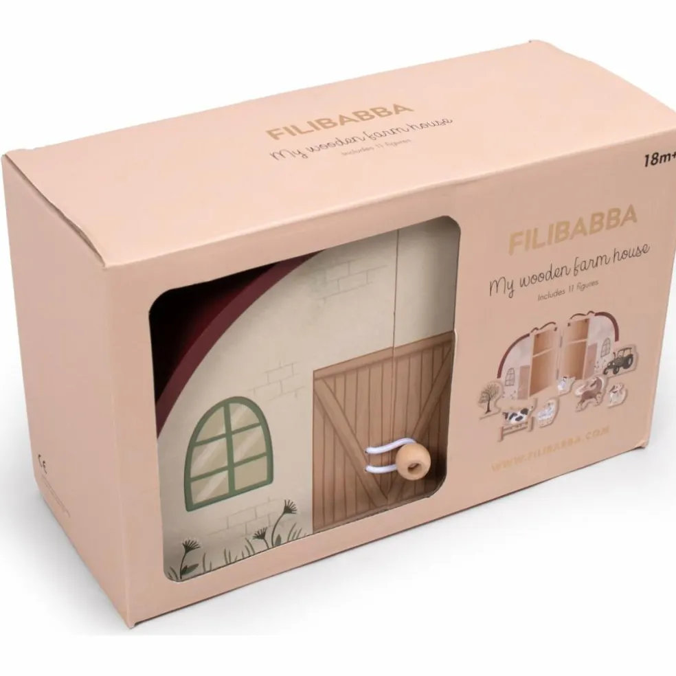 Ma ferme en bois et ses animaux