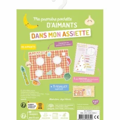 Ma pochette d'aimants Dans mon assiette