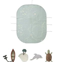 Mallette textile Green Toy The Island