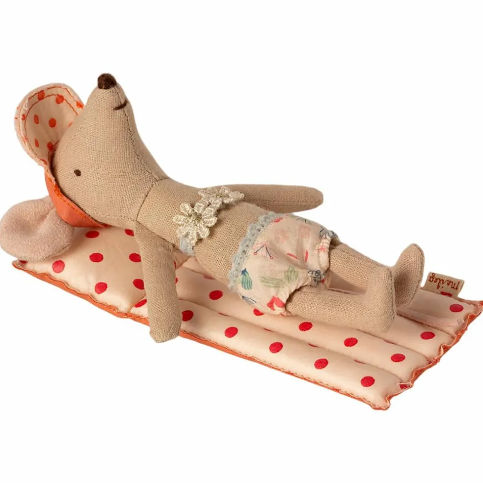 Matelas de plage Souris Pois rouges