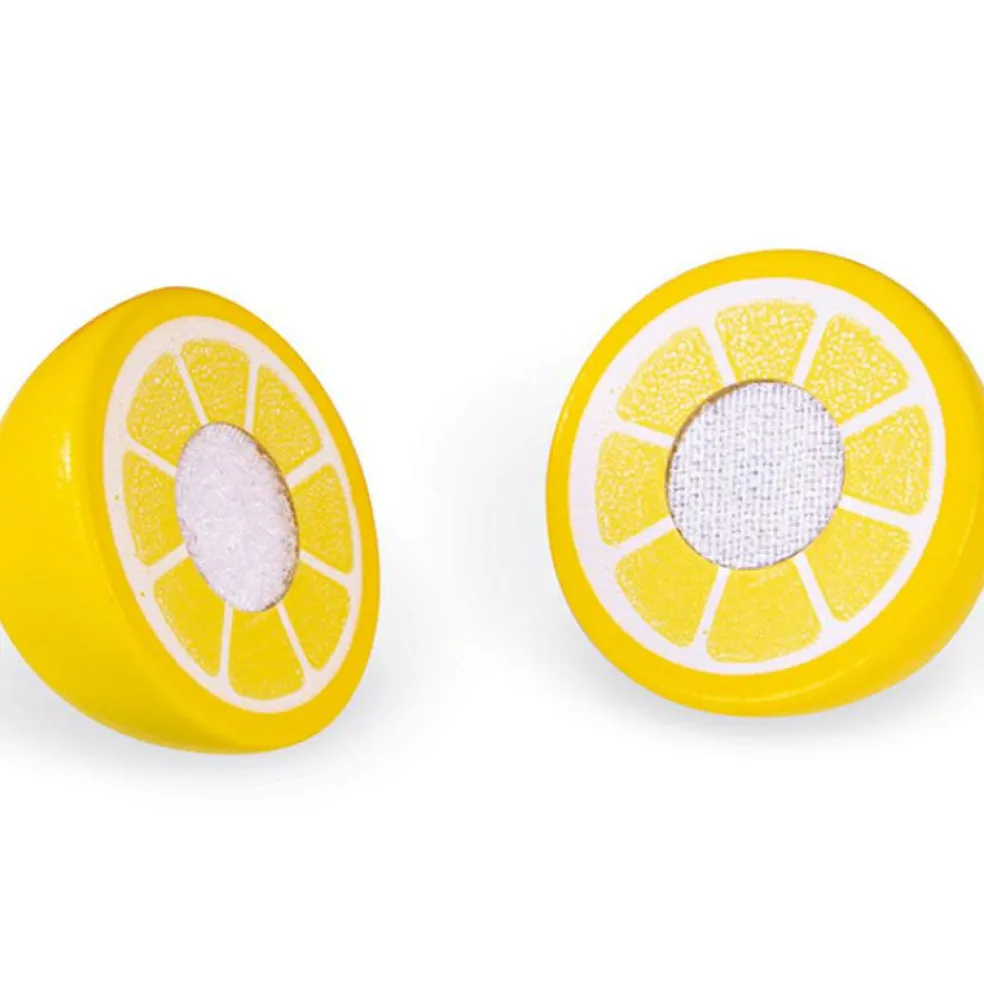 Maxi set de fruits et légumes en bois à découper