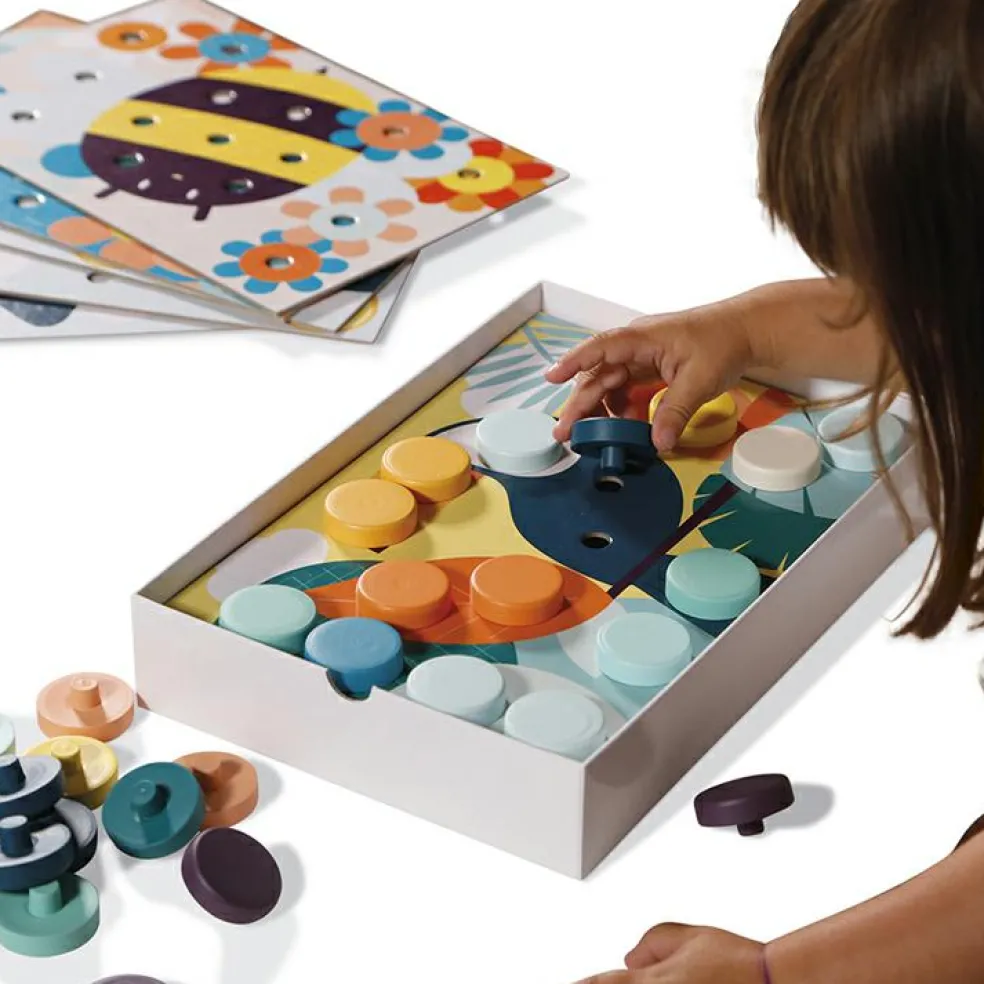 Mes premières mosaïques en bois