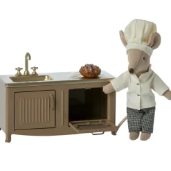 Meuble de cuisine marron clair