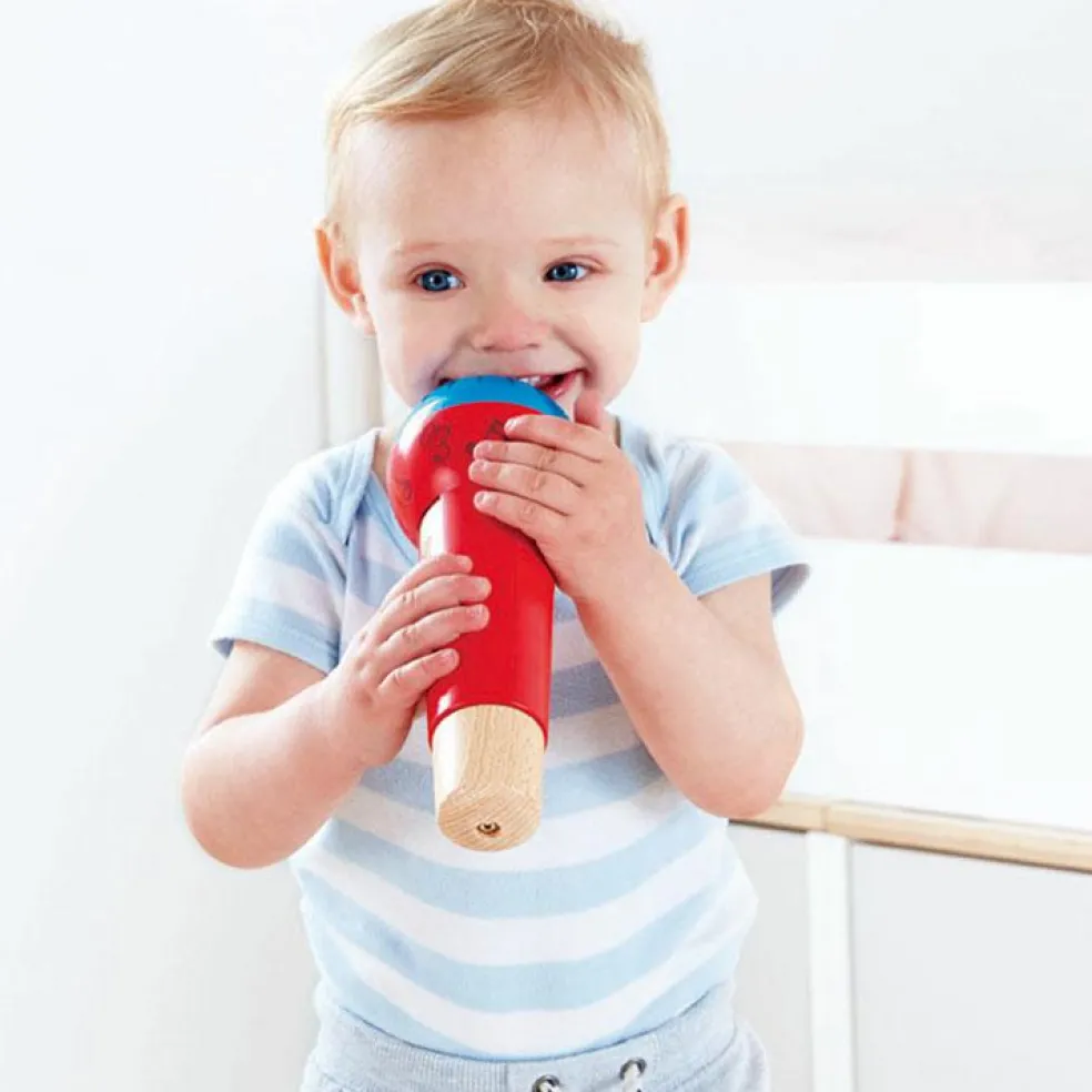 Micro en bois à résonnance