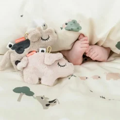 Mini hochet sensoriel Dotti Sable