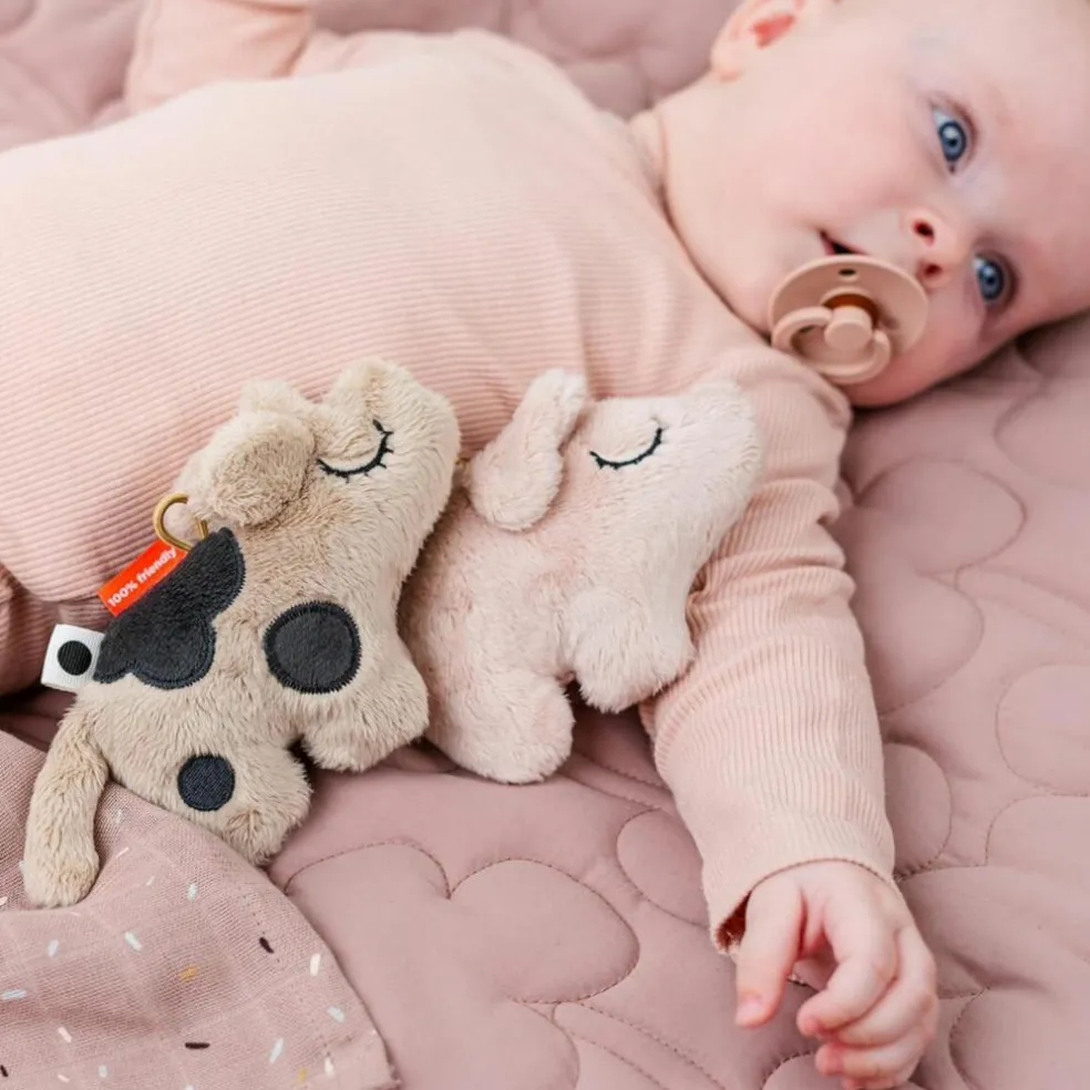 Mini hochet sensoriel Pigee Rose