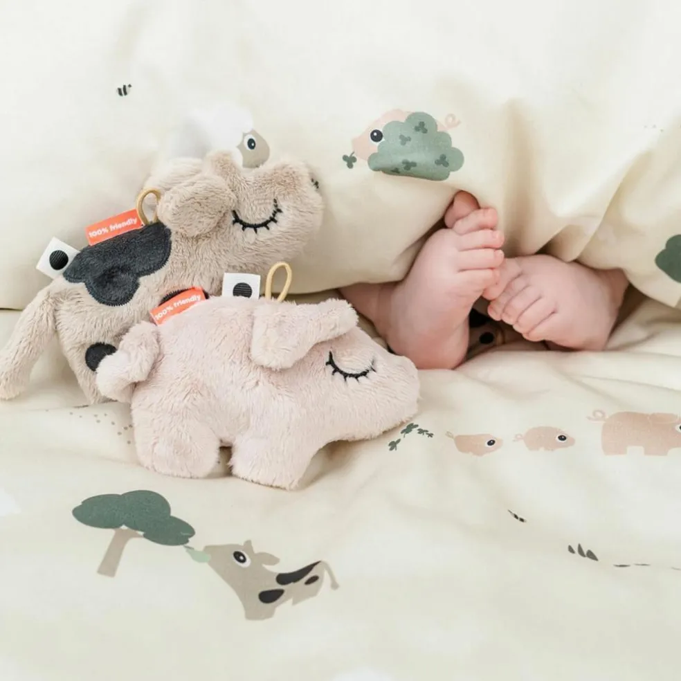 Mini hochet sensoriel Pigee Rose