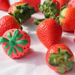 Mini jouet de dentition Chewy Sweetie la fraise