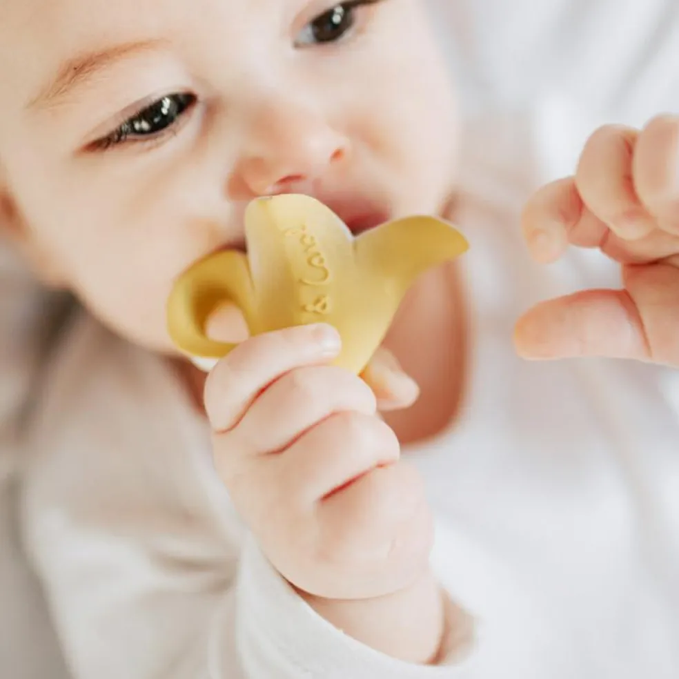 Mini jouet de dentition en latex Anita la banane Chewy to go