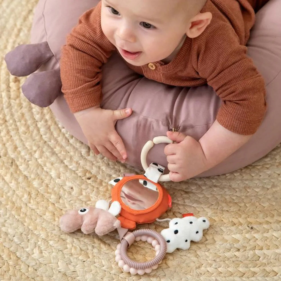 Miroir d'activité To go Happy clouds papaye