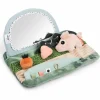 Miroir d'éveil Tummy time Tiny farm Multicolore