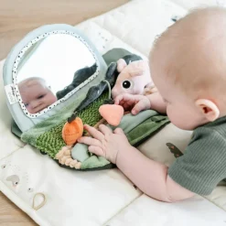Miroir d'éveil Tummy time Tiny farm Multicolore