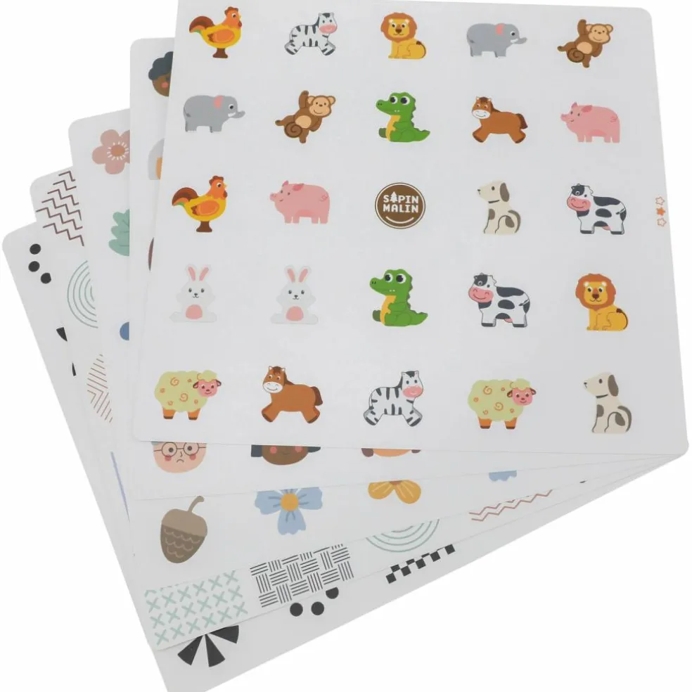 Mémory géant en bois