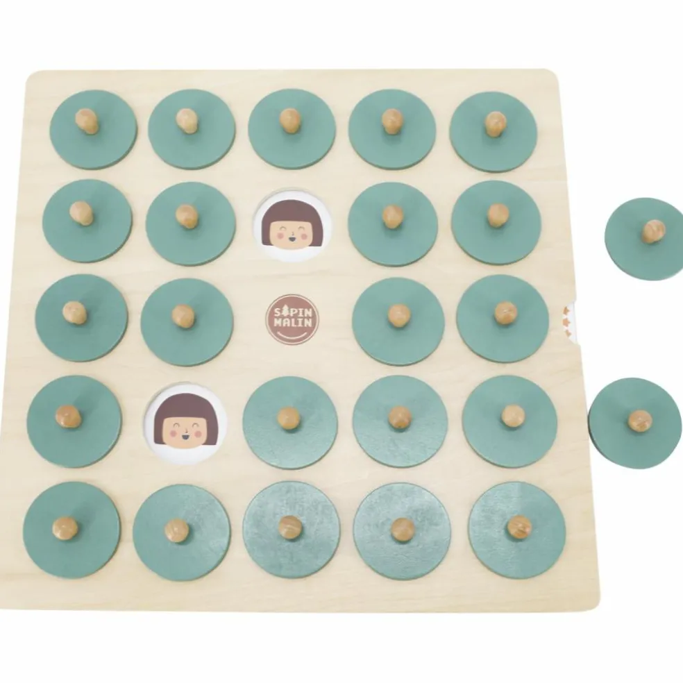 Mémory géant en bois