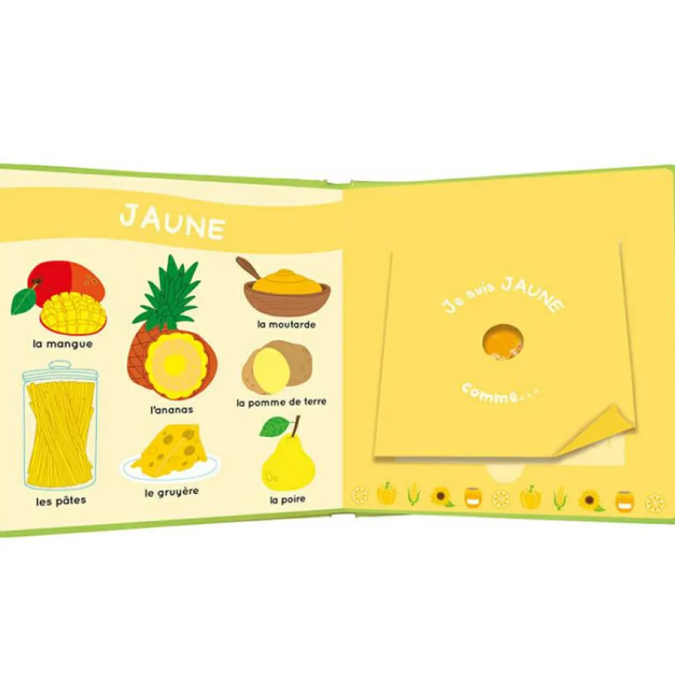 Mon livre des odeurs et des couleurs - le marché