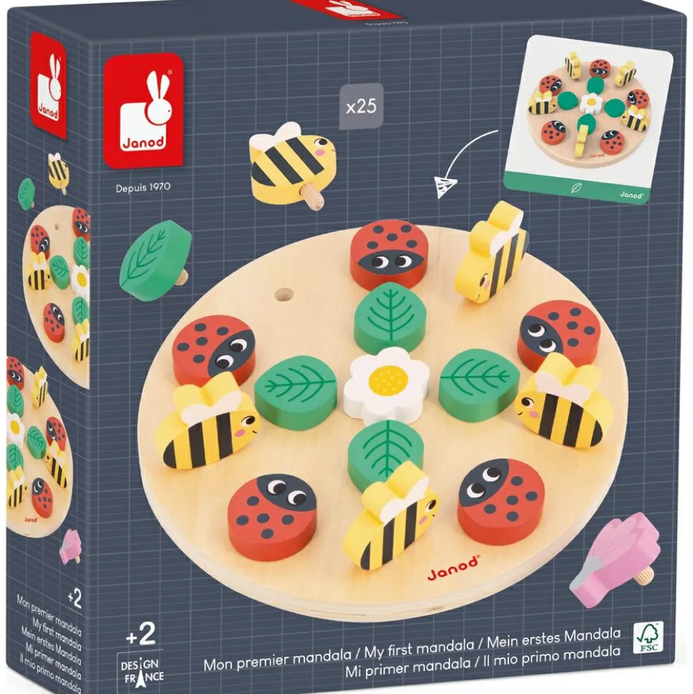 Mon premier mandala Le jardin (25 pièces)