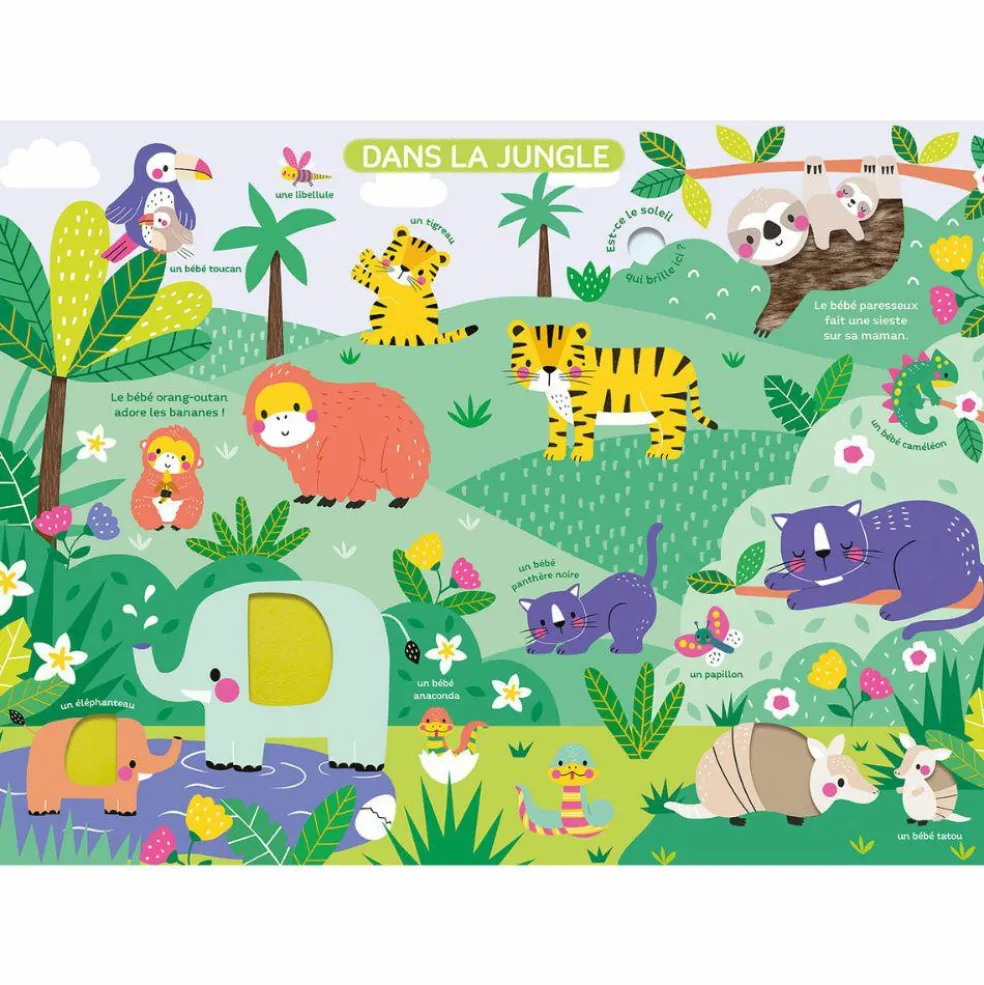 Mon très grand livre d'éveil Les bébés animaux