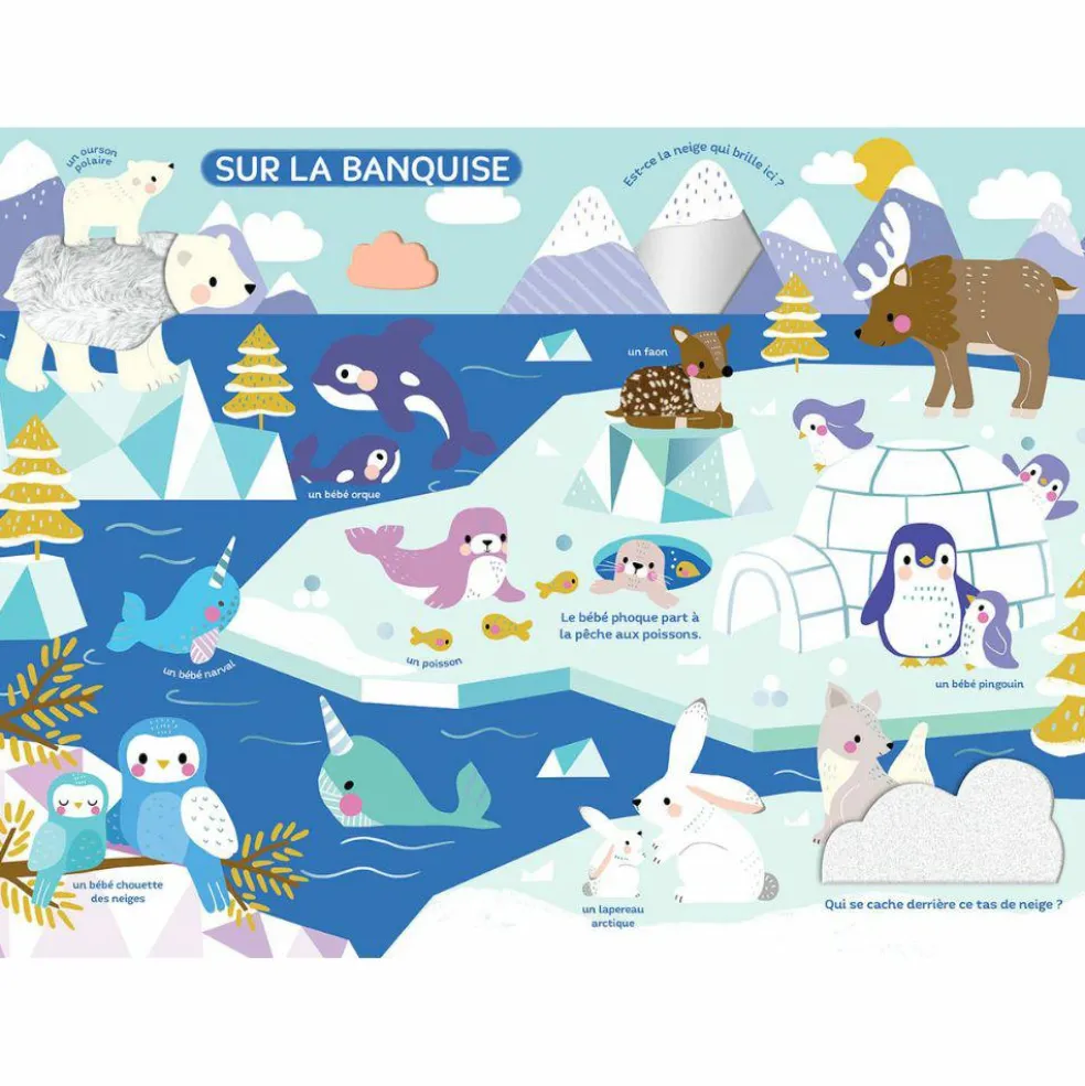 Mon très grand livre d'éveil Les bébés animaux