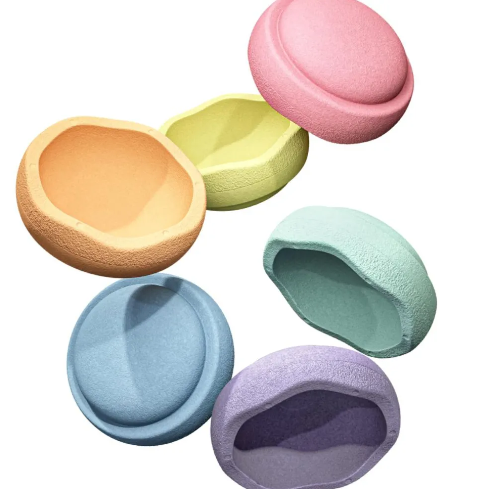 Original Mini rainbow pastel (6 blocs)