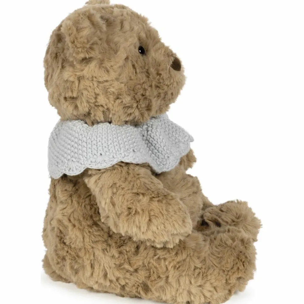 Ours en peluche tricot bleu (29 cm)