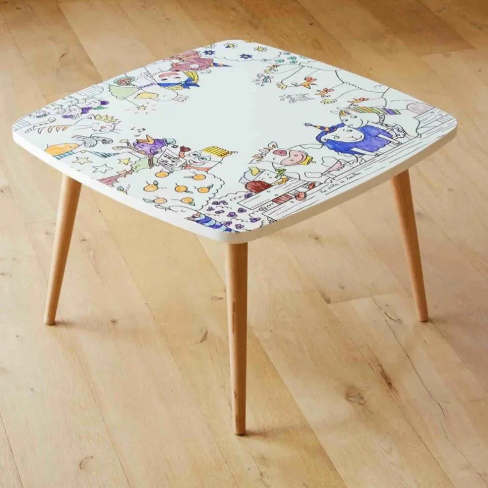 Pack 1 Coloritable + 2 Chaises Ferme