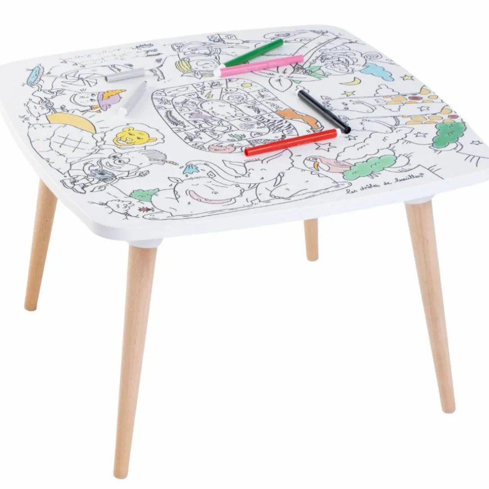 Pack 1 Coloritable + 2 Chaises Savane