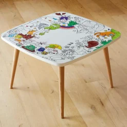 Pack 1 Coloritable + 2 Chaises Forêt