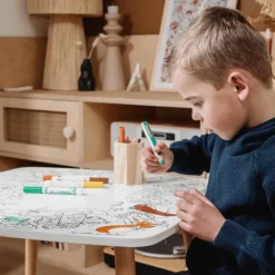 Pack 1 Coloritable + 2 Tabourets Forêt