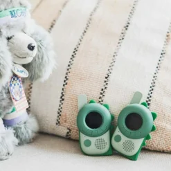 Paire de Talkie-Walkie Zoo Dino Green