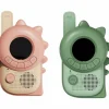 Paire de Talkie-Walkie Zoo Dino Pink-Dino Green
