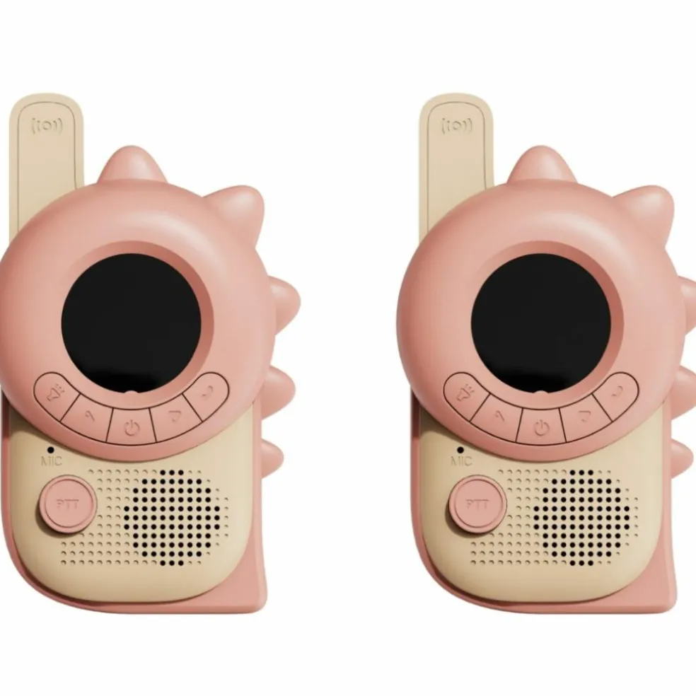 Paire de Talkie-Walkie Zoo Dino Pink