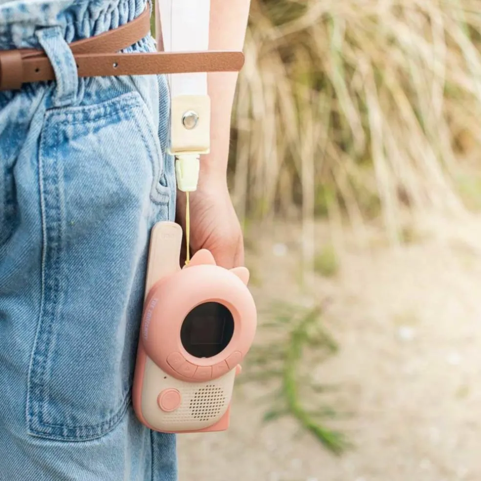 Paire de Talkie-Walkie Zoo Dino Pink