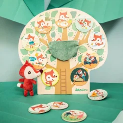 Panneau d'activités Alice Arbre je raconte ma journée