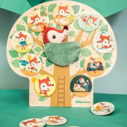 Panneau d'activités Alice Arbre je raconte ma journée