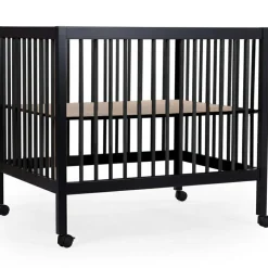 Parc 97 noir avec roues (75 x 95 cm)