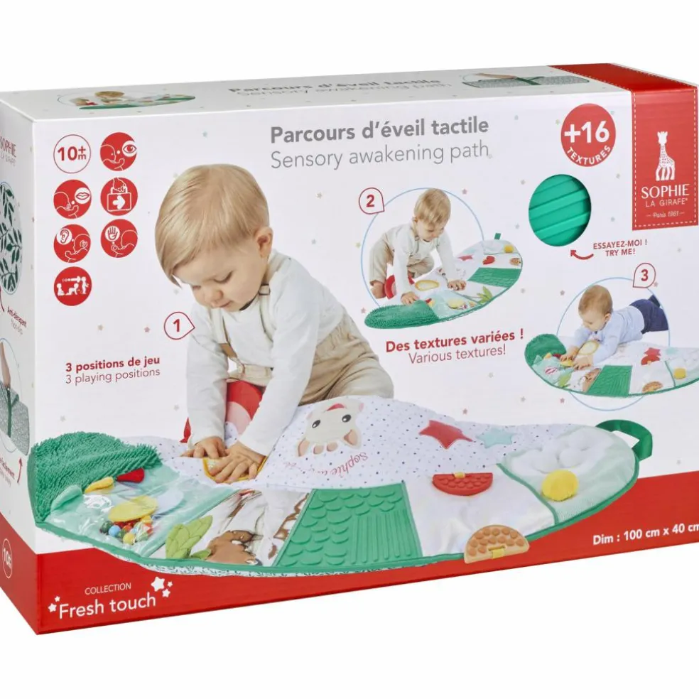 Parcours d'éveil tactile