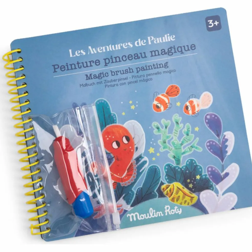 Peinture pinceau magique Les aventures des Paulie