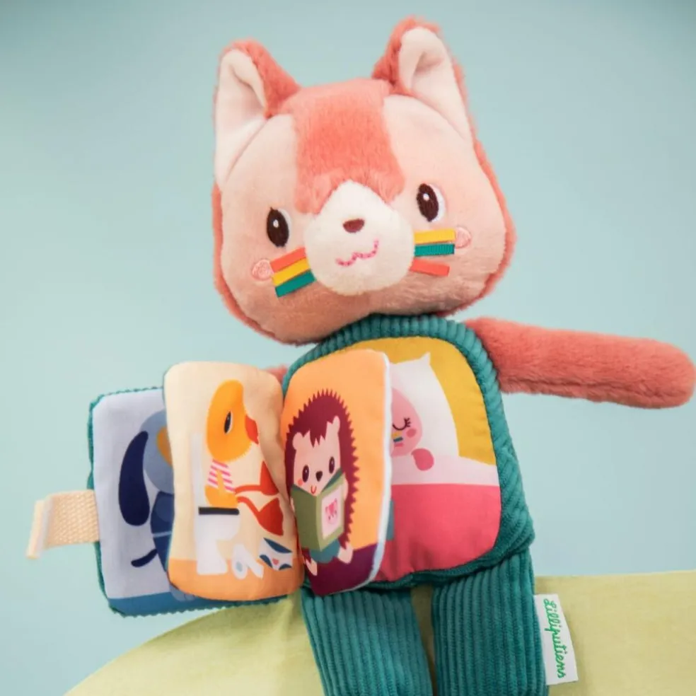 Peluche à histoire Jeanne (27 cm)