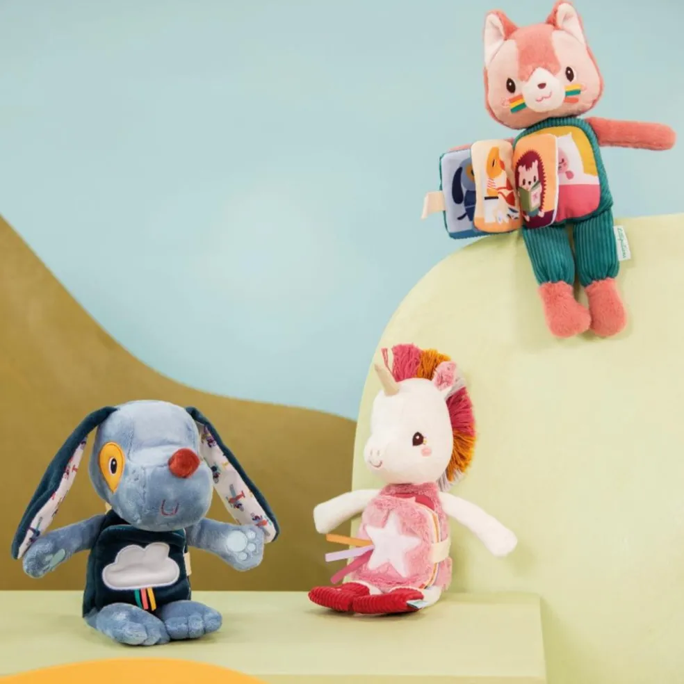 Peluche à histoire Lena (28 cm)