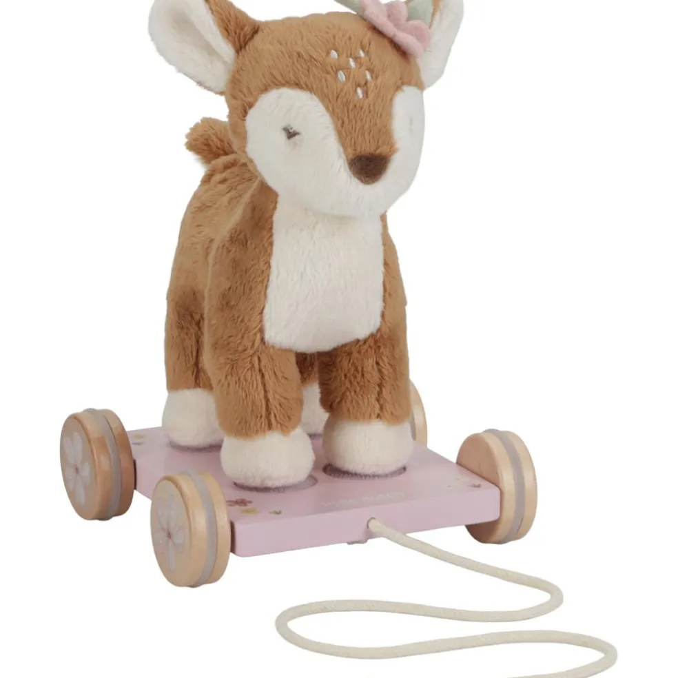 Peluche à tirer faon FSC Fairy Garden