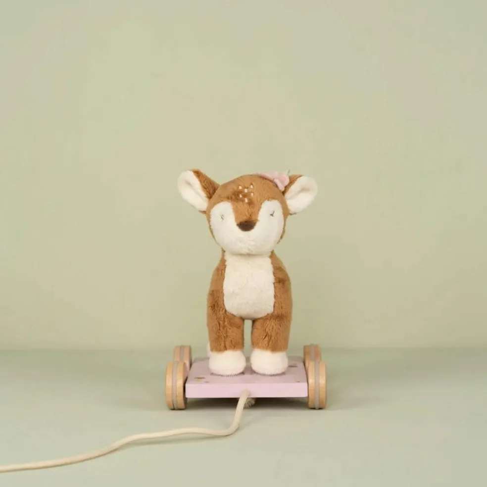 Peluche à tirer faon FSC Fairy Garden