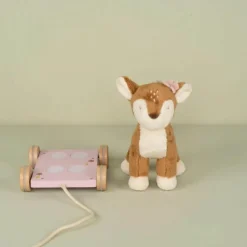 Peluche à tirer faon FSC Fairy Garden